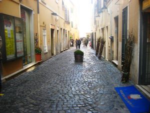 Cidade de Frascati nos arredores de Roma